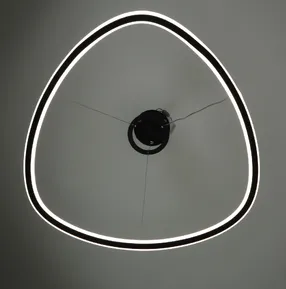 Підвісна LED-люстра Contour D166-600 BK 110W