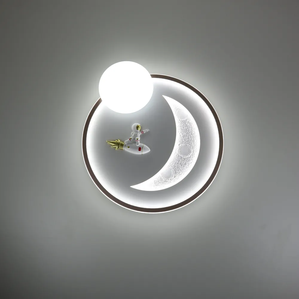 Стельовий світлодіодний світильник Cosmo 7982-500 WT+GD 200W  - фото 4