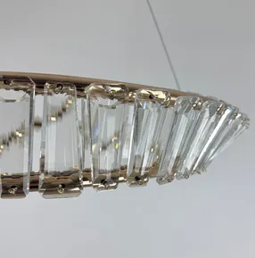 Кришталева підвісна LED-люстра Viscount D8801-500 FGD 94W
