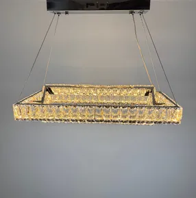 Підвісна кришталева люстра Earl Bright D8889/500-2 CH 188W
