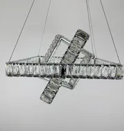 Pendant Crystal Chandelier Earl Bright D8892-450-3 CH  - фото 4