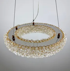 Підвісна кришталева люстра Martha P5005-D400 GD 80W