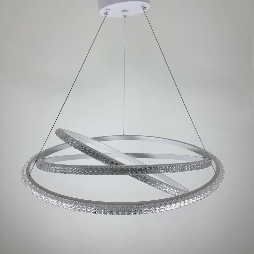 Підвісна світлодіодна люстра Horizon D8703-600-3 WH  - фото 8
