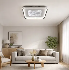 Стельовий світлодіодний світильник Marble A3091-500S BK+WH 120W