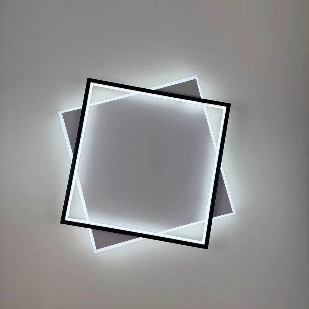 Стельова LED-люстра Simple Forms A3301-1-500 BK+WH 140W  - фото 9