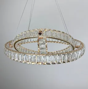 Підвісна кришталева люстра Earl Bright D8897-500-3 FGD 150W
