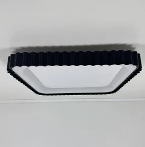 Стельовий світлодіодний світильник Ruffles 8985-500S BK 80W