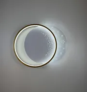 Стельова LED-люстра Starfall A12-6/2-500C WH+GD 130W  - фото 3