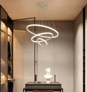 Люстра підвісна Modern Ring's 3213-60-40-20C WH A 96W  - фото 2