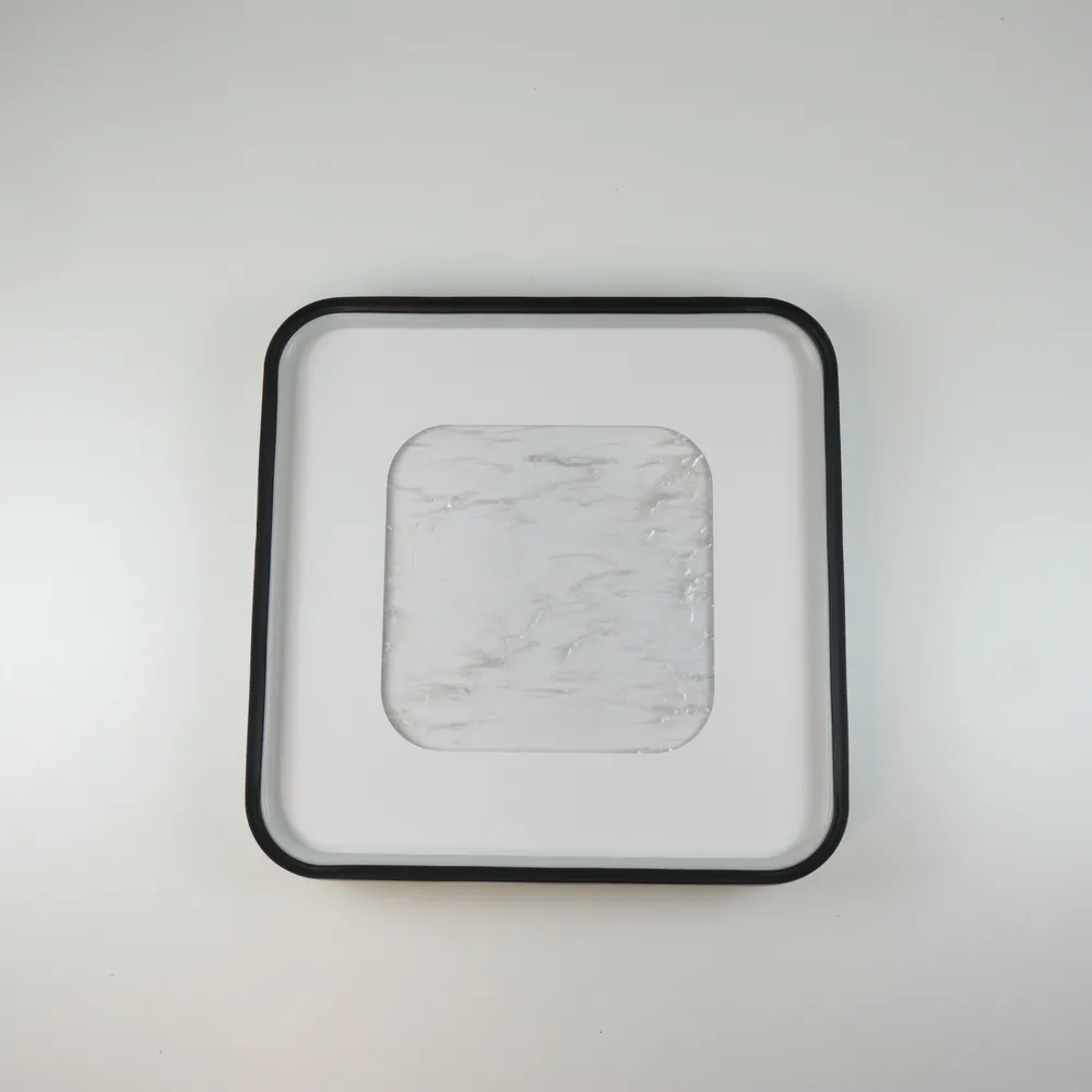 Потолочный светодиодный светильник Marble A3091-500S BK+WH 120W  - фото 7