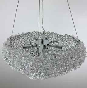 Підвісна кришталева люстра Martha P5009-D500 CH