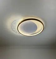 Стельова LED-люстра Starfall A12-6/2-500C WH+GD 130W  - фото 4