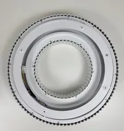 Стельовий світлодіодний світильник Corruga 9017-500 WH 120W  - фото 7