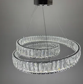 Підвісна кришталева люстра Earl Bright D8873-600 CH 188W