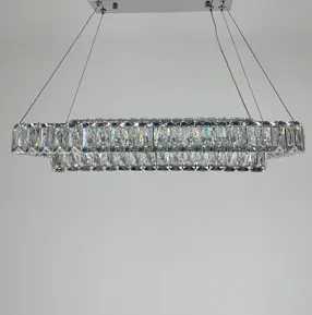 Підвісна кришталева люстра Earl Bright D8889/500-2 CH 188W
