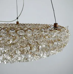 Підвісна кришталева люстра Martha P5005-D400 GD 80W