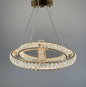 Підвісна кришталева люстра Earl Bright D8897-500-3 FGD 150W