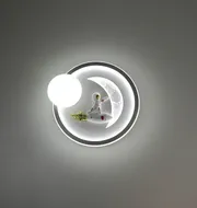 Стельовий світлодіодний світильник Cosmo 7982-300 WT+GD 36W  - фото 5