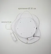 Стельова LED-люстра Simple Forms A3017-500 WH 120W  - фото 5