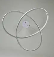 Підвісна світлодіодна люстра LOOP D801-500 WH 172W  - фото 6