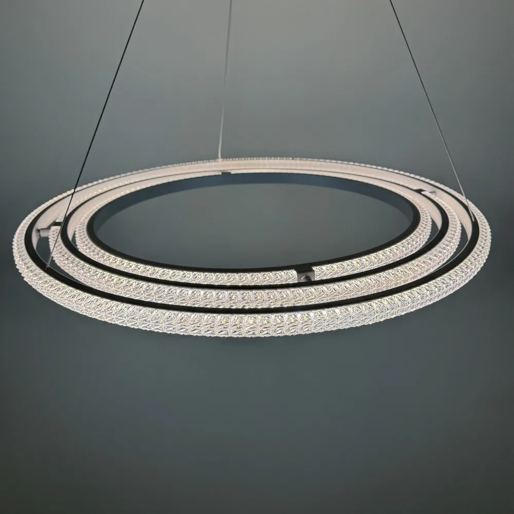 Підвісна світлодіодна люстра Horizon D8703-600-3 WH  - фото 13