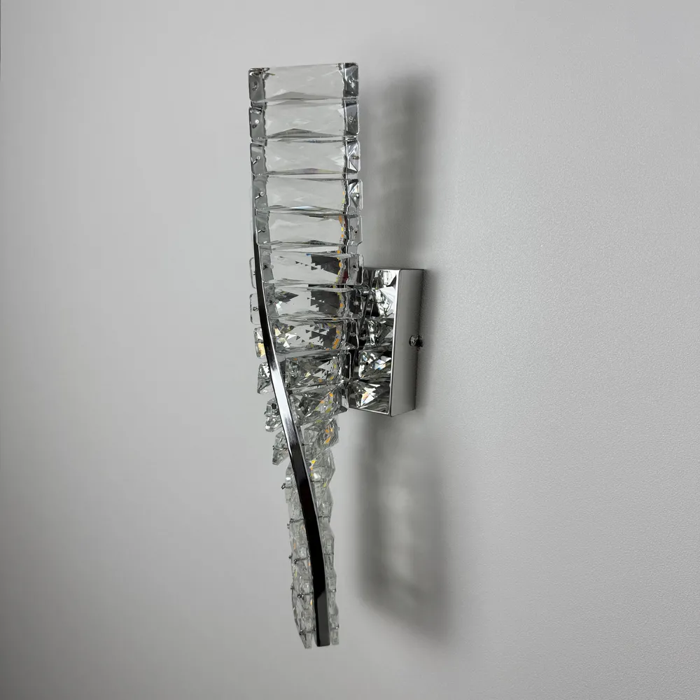 Crystal Wall Light Viscount D8869-B-40CM CH  - фото 8