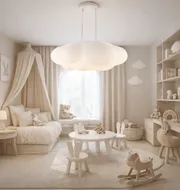 Підвісна LED-люстра Сloudy Baby D707-500 WH 