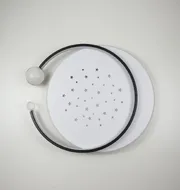 Стельова LED-люстра Starfall A3021-500C BK+WH 120W  - фото 6