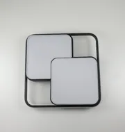 Потолочный светодиодный светильник Simple Forms 8811-500 BK 140W  - фото 6