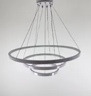Люстра підвісна Modern Ring's 3213-60+40+20C WH B 96W  - фото 10