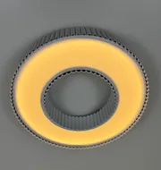 Стельовий світлодіодний світильник Corruga 9017-500 WH 120W  - фото 3