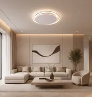 Simple Forms LED Ceiling Chandelier 8820-500C WH 120W 