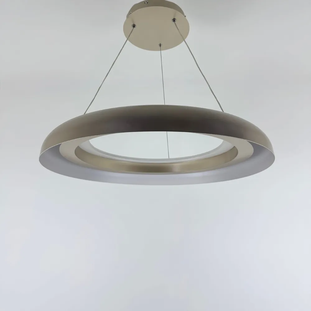 Підвісна дизайнерська LED-люстра NORA 9013-560 GD  - фото 4