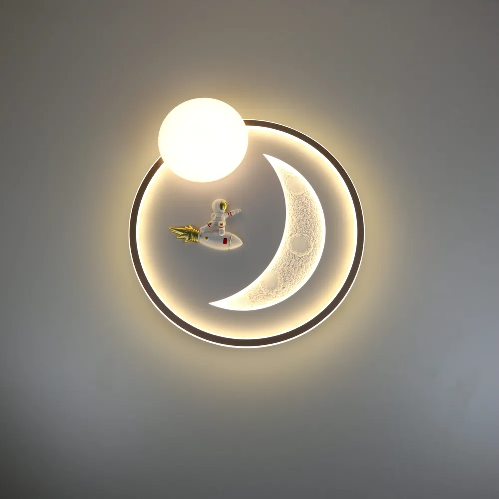 Стельовий світлодіодний світильник Cosmo 7982-500 WT+GD 200W  - фото 3