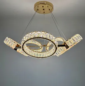 Підвісна кришталева люстра Earl Bright D8888-700-5 FGD 250W