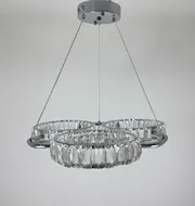 Підвісна кришталева люстра Earl Bright D8888-600-3 CH 150W  - фото 14