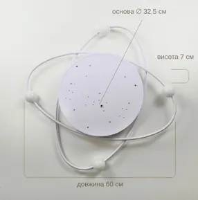 Стельовий світлодіодний світильник Simple Forms A12-2-500 WH 100W