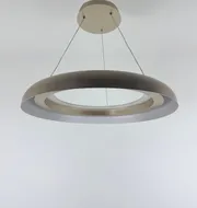 Підвісна дизайнерська LED-люстра NORA 9013-560 GD  - фото 4