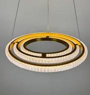 Підвісна світлодіодна люстра Horizon D8702-400-3 GD  - фото 10