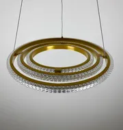 Підвісна світлодіодна люстра Horizon D8702-400-3 GD  - фото 11