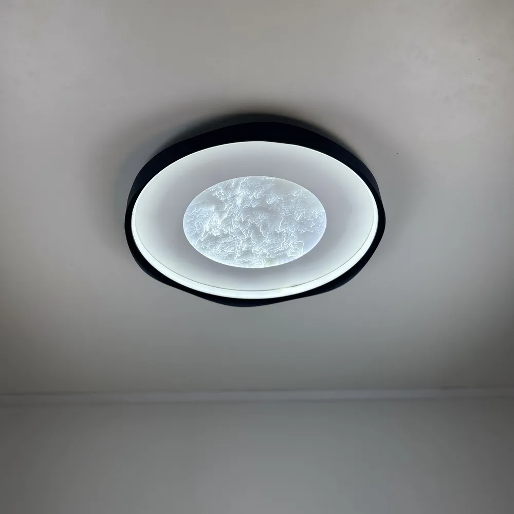 Ceiling LED Light Marble A3092-500 BK+WH 100W  - фото 9
