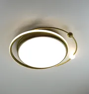 Стельовий світлодіодний світильник Simple Forms 8828-500C GD 140W 