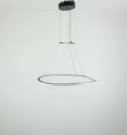Підвісна LED-люстра Contour D166-600 BK 110W  - фото 6