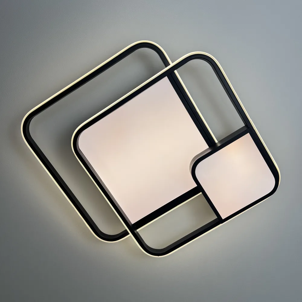 Потолочная LED-люстра Simple Forms 8871-500 BK 140W  - фото 6