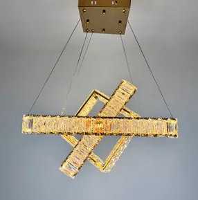 Підвісна кришталева люстра Earl Bright D8892-450-3 FGD 250W