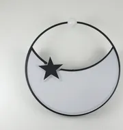 Стельовий світлодіодний світильник Cosmo A21-500 BK 100W  - фото 7