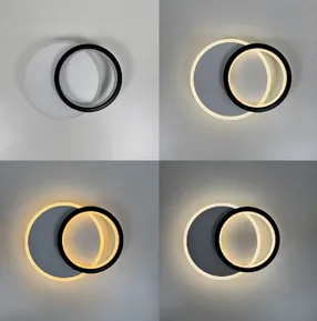 Ceiling Chandeliers “Mini” B371-240C BK+WH A 100W