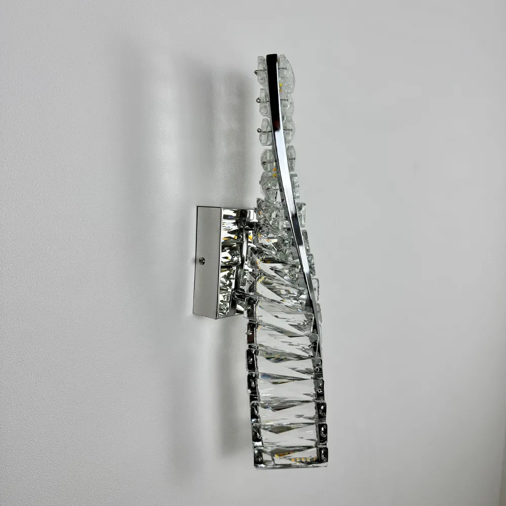 Crystal Wall Light Viscount D8869-B-40CM CH  - фото 5