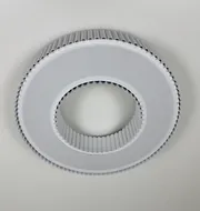 Стельовий світлодіодний світильник Corruga 9017-500 WH 120W  - фото 6