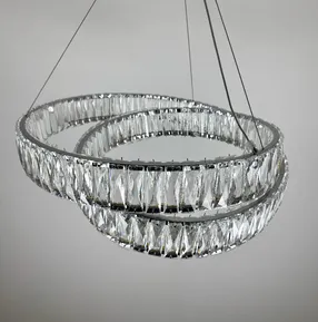 Підвісна кришталева люстра Earl Bright D8873-600 CH 188W